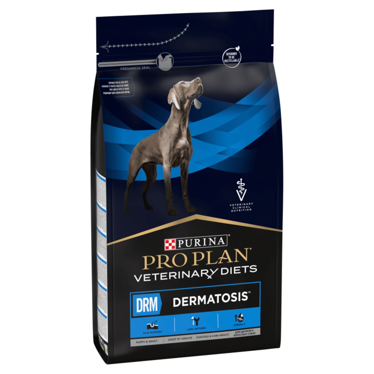 Pro Plan Veterinary Diets DRM Dermatosis Dry Dog Food - 3kg_1